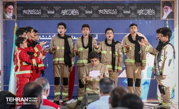 آیین گرامیداشت روز آتش نشان با حضور شهردار تهران 63