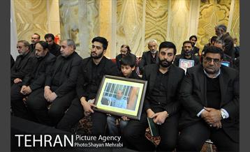 چهلمین روز شهادت شهدای آتش نشان با حضور شهردار تهران 12