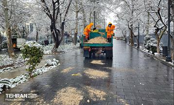 روز برفی تهران - 3 6