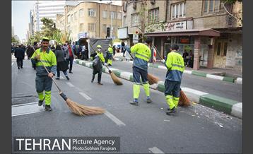 خدمات شهرداری تهران در مراسم 13 آبان 11