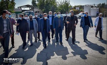 بازدید اعضای شورای شهر از حریم منطقه 20