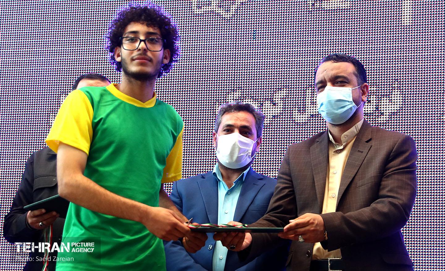 آیین اختتامیه مسابقات بسکتبال با ویلچر جانبازان و معلولین  16