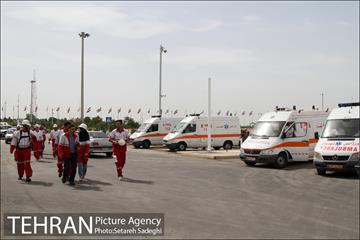 مانور مدیریت بحران نمایشگاه کتاب‎ 1