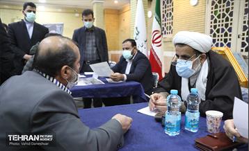 میز خدمت در مسجد جامع ابوذر منطقه ۱۷