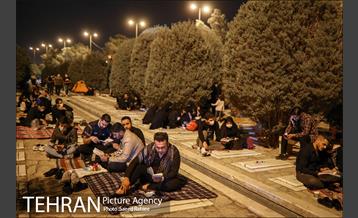 مراسم احیای شب بیست و سوم ماه مبارک رمضان در گلزار شهدای بهشت زهرا(س) 14