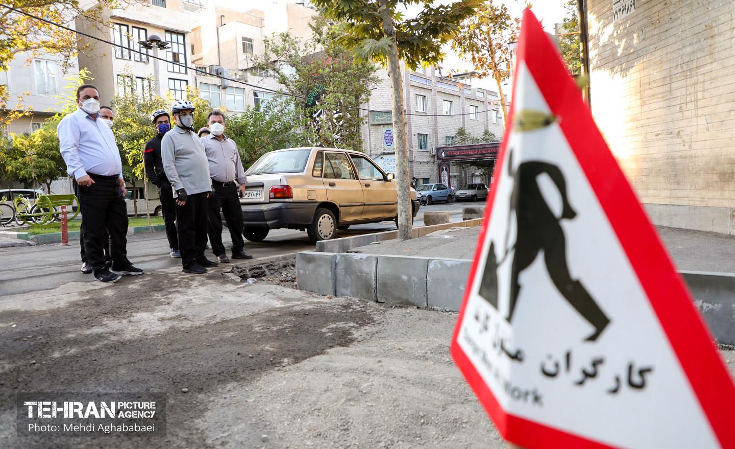 پویش سه شنبه های بدون خودرو در منطقه 8