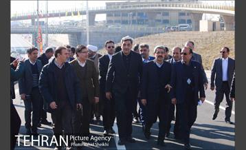 آیین آغاز بهره برداری از 4 پروژه فنی و عمرانی شهر 7