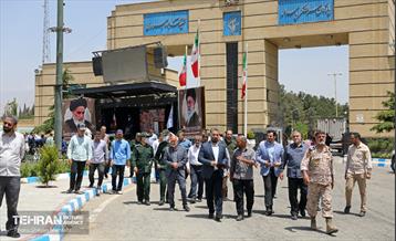 رونمایی از سردیس سردار شهید احمد متوسلیان 11