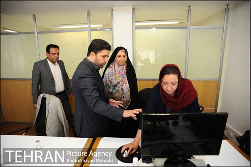 حضور زهرا نژاد بهرام در مرکز ارتباطات شهرداری تهران 29