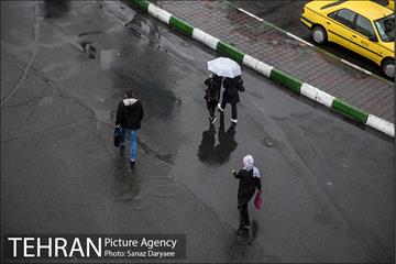 باران بهاری در تهران 22