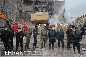 هشتمین روز آواربرداری ساختمان پلاسکو-1 25