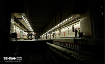 مانور عملیاتی دیریل قطار و تخلیه اضطراری مسافری