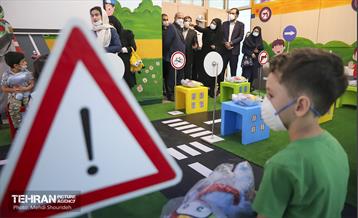 آئین افتتاحیه و بهربرداری از نخستین پارک آموزش ترافیک منطقه 7