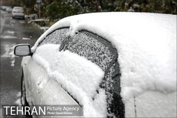 بارش نخستین برف پاییزی در تهران 15