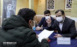 میز خدمت در مسجد جامع ابوذر منطقه ۱۷