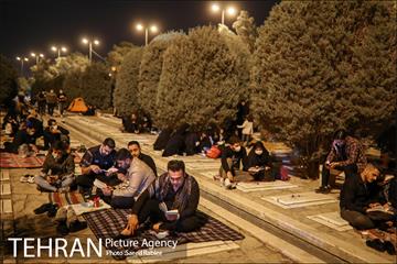 مراسم احیای شب بیست و سوم ماه مبارک رمضان در گلزار شهدای بهشت زهرا(س) 14