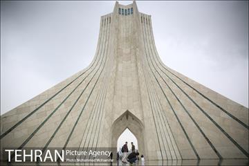 بارش باران پاییزی در تهران 21