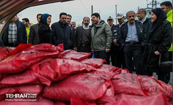 مانور برف روبی شهرداری منطقه 6 16