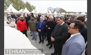 بازدید شهردار تهران از نهمین سمپوزیوم مجسمه سازی تهران 26