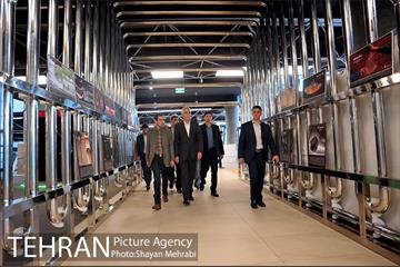 بازدید مهندس افشانی شهردار تهران از مجموعه باغ کتاب 18