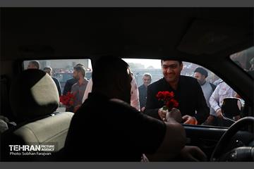 آیین بدرقه خادمین سازمان آتش‌نشانی 8
