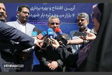 افتتاح بازار میوه و تره‌بار در منطقه 22 19