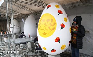 جشنواره تخم مرغ رنگی در بوستان ملت 10