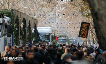 تشییع پیکر ۲۰۰ شهید گمنام دفاع مقدس در تهران 32