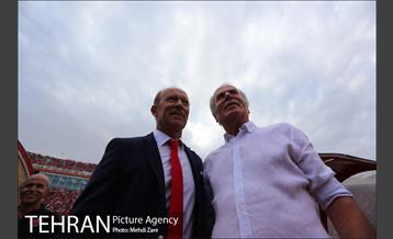 دیدار تیم های تراکتور سازی تبریز و پرسپولیس تهران 1