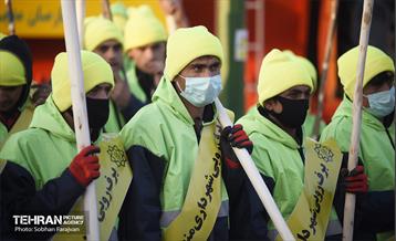 طرح زمستانه مشترک پلیس راهور و شهرداری تهران 9