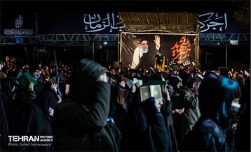 احیای شب نوزدهم ماه مبارک رمضان در میدان شهدای هفتم تیر