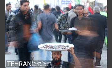 پیاده روی زائران به سمت کربلا از مرز شلمچه 27