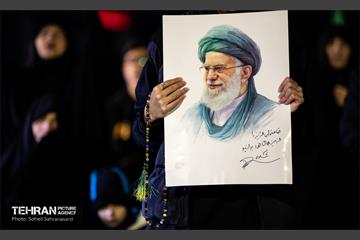 مراسم عزاداری شهادت رهبر انقلاب اسلامی در میدان شهدای هفتم تیر 27