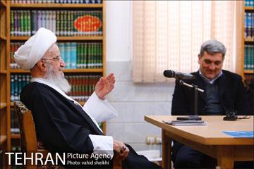 دیدار شهردار تهران با آیت الله العظمی مکارم شیرازی 16