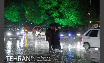 بارش شدید باران و تگرگ در تهران 15