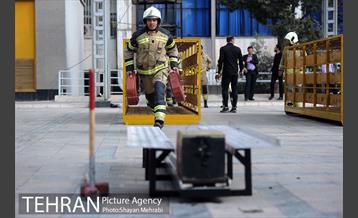 نمایشگاه عملیاتی سازمان آتش‌نشانی 12