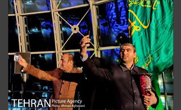 رونمایی از پرچم حرم حضرت عبدالعظیم (ع) در برج میلاد 46