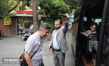 مراسم بدرقه کاروان اعزامی کارکنان شهرداری تهران به عتبات عالیات 3