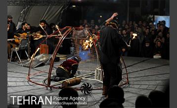 اجراهای خیابانی سی و هفتمین جشنواره تئاتر فجر 6