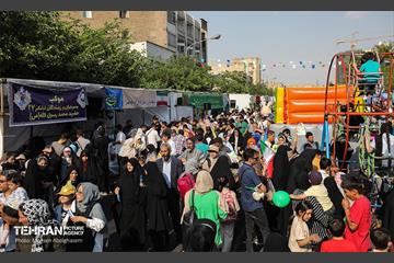 مهمانی ۱۰ کیلومتری عید غدیر در تهران - 1 40