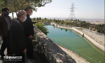 بازدید شهردار تهران از کمربند سبز تهران 11