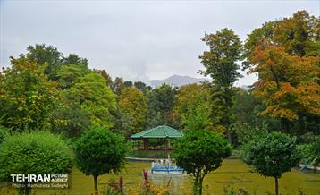 بارش باران پاییزی در تهران 3