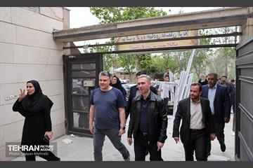 بازدید از اماکن آسیب دیده منطقه 5 25