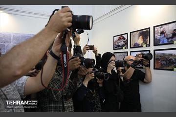 افتتاح نمایشگاه عکس «نفس‌های سوخته» 6
