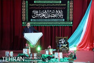 آیین رونمایى از تابلوى دارالشهدای دانش آموزى شهر تهران در منطقه 16 14