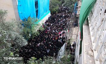 مراسم عزاداری شهدای محله دردشت با نوای حاج مهدی رسولی  2