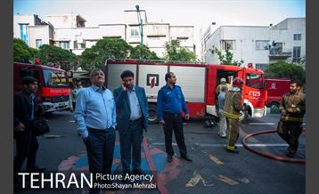 آتش سوزی پاساژ مهستان-2 22