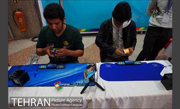 مسابقات مکعب روبیک ایران 1