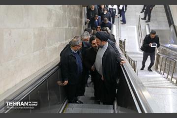 تست گرم بخش میانی خط ۶ مترو تهران 11