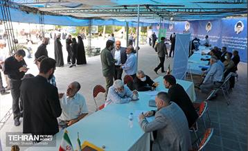 میز خدمت شهرداری تهران در نماز جمعه 22